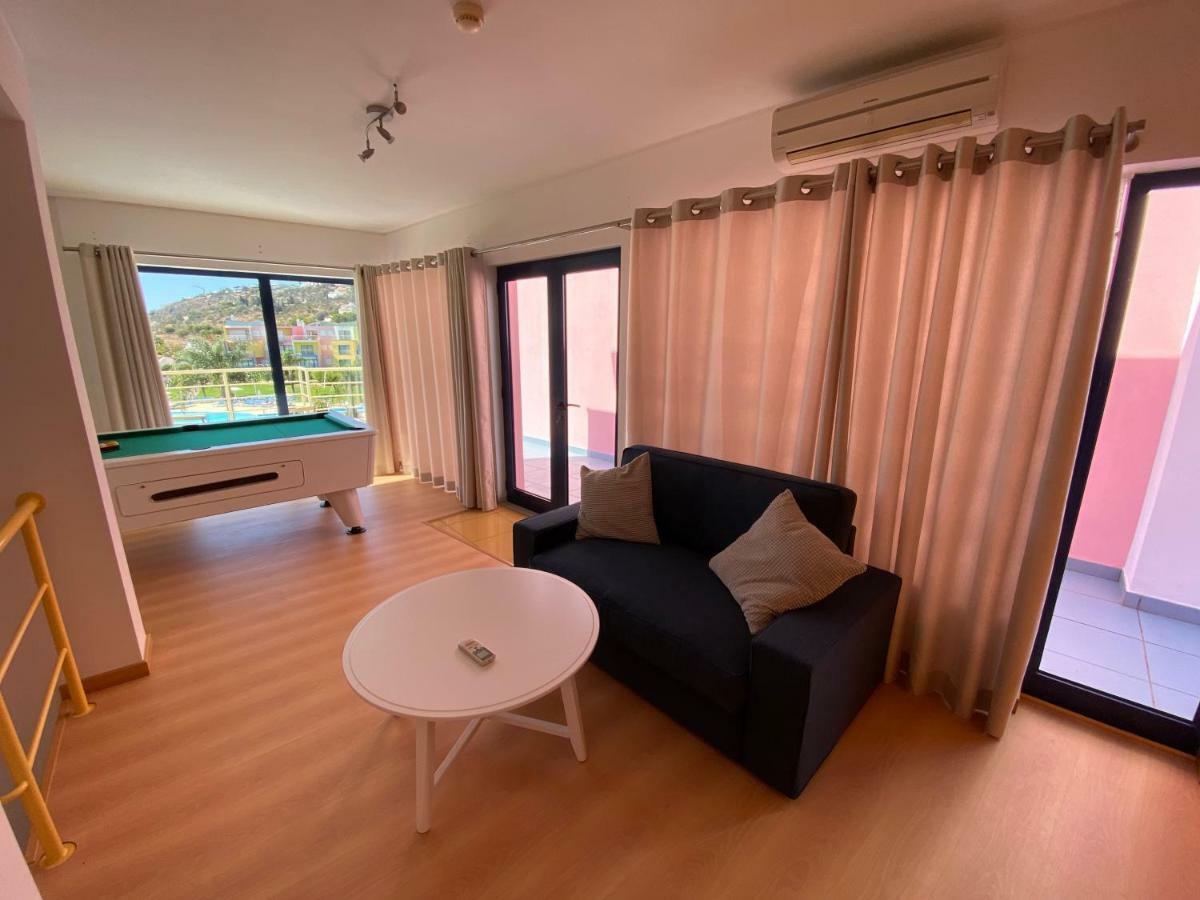 Penthouse 160Sqm Wide Terraces Pool View & Private Hot Tub & Parking Apartment Albufeira Bagian luar foto